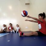 14.02.2016 Kielce. Dzień sportu. Badania predyspozycji sportowych dzieci w hali przy ulicy Warszawskiej. / Jarosław Kubalski / Radio Kielce