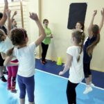 14.02.2016 Kielce. Dzień sportu. Badania predyspozycji sportowych dzieci w hali przy ulicy Warszawskiej. / Jarosław Kubalski / Radio Kielce