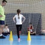 14.02.2016 Kielce. Dzień sportu. Badania predyspozycji sportowych dzieci w hali przy ulicy Warszawskiej. / Jarosław Kubalski / Radio Kielce