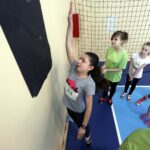 14.02.2016 Kielce. Dzień sportu. Badania predyspozycji sportowych dzieci w hali przy ulicy Warszawskiej. / Jarosław Kubalski / Radio Kielce