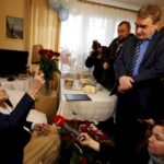 19.02.2016 Kielce. Setne urodziny obchodziła pani Agata Tomaszewska. / Jarosław Kubalski / Radio Kielce