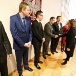 19.02.2016 Kielce. Konferencja na której wojewoda Agata Wojtyszek przedstawiła nowych dyrektorów UW. / Jarosław Kubalski / Radio Kielce