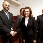 19.02.2016 Kielce. Konferencja na której wojewoda Agata Wojtyszek przedstawiła nowych dyrektorów UW. / Jarosław Kubalski / Radio Kielce