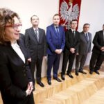 19.02.2016 Kielce. Konferencja na której wojewoda Agata Wojtyszek przedstawiła nowych dyrektorów UW. / Jarosław Kubalski / Radio Kielce