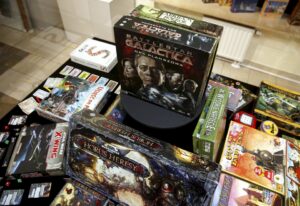 25.02.2016 Kielce. Wystawa gier planszowych w Muzeum Zabawek. / Jarosław Kubalski / Radio Kielce