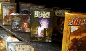 25.02.2016 Kielce. Wystawa gier planszowych w Muzeum Zabawek. / Jarosław Kubalski / Radio Kielce