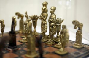 25.02.2016 Kielce. Wystawa gier planszowych w Muzeum Zabawek. / Jarosław Kubalski / Radio Kielce