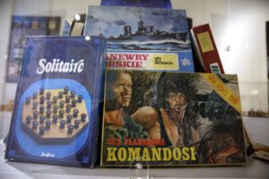 25.02.2016 Kielce. Wystawa gier planszowych w Muzeum Zabawek. / Jarosław Kubalski / Radio Kielce