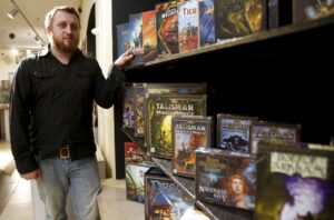 25.02.2016 Kielce. Wystawa gier planszowych w Muzeum Zabawek. / Jarosław Kubalski / Radio Kielce