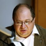 25.02.2016 Kielce. Program Punkty Widzenia w Radiu Kielce. Ryszard Mańko, dyrektor ZSP nr 1 w Kielcach. / Jarosław Kubalski / Radio Kielce