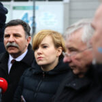 1.2.2016 Kielce. Konferencja PiS na pl. Artystów. / Wojciech Habdas / Radio Kielce