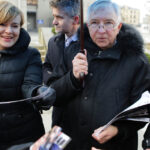 1.2.2016 Kielce. Konferencja PiS na pl. Artystów. / Wojciech Habdas / Radio Kielce