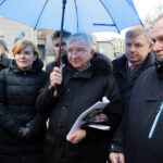 1.2.2016 Kielce. Konferencja PiS na pl. Artystów. / Wojciech Habdas / Radio Kielce