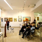 1.2.2016 Kielce. Od 1 lutego 2016 r. BWA rozpoczęło współpracę z Uniwersytetem Trzeciego Wieku organizując warsztaty „Ponad czasem”. / Wojciech Habdas / Radio Kielce