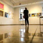 1.2.2016 Kielce. Od 1 lutego 2016 r. BWA rozpoczęło współpracę z Uniwersytetem Trzeciego Wieku organizując warsztaty „Ponad czasem”. / Wojciech Habdas / Radio Kielce