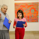 1.2.2016 Kielce. Od 1 lutego 2016 r. BWA rozpoczęło współpracę z Uniwersytetem Trzeciego Wieku organizując warsztaty „Ponad czasem”. / Wojciech Habdas / Radio Kielce