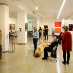 1.2.2016 Kielce. Od 1 lutego 2016 r. BWA rozpoczęło współpracę z Uniwersytetem Trzeciego Wieku organizując warsztaty „Ponad czasem”. / Wojciech Habdas / Radio Kielce