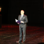 08.02.2016 Nagrody Miasta Kielce. Michał Rykowski / Stanisław Blinstrub / Radio Kielce