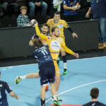 28.02.2016 Montpellier – Vive Tauron Kielce. Druga połowa meczu / Robert Kusiej / Radio Kielce