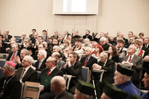 24.02.2016 Politechnika Świętokrzyska. Nadanie tytułu doktora honoris causa prof. Kazimierzowi Fladze / Stanisław Blinstrub / Radio Kielce