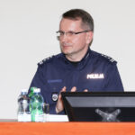 23.02.2016 Odprawa Roczna Policji. p.o. Komendanta Wojewódzkiego Policji w Kielcach insp. Artur Bednarek / Stanislaw Blinstrub / Radio Kielce