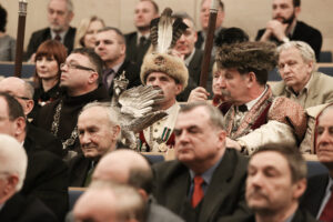 24.02.2016 Politechnika Świętokrzyska. Nadanie tytułu doktora honoris causa prof. Kazimierzowi Fladze / Stanisław Blinstrub / Radio Kielce