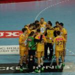 28.02.2016 Montpellier – Vive Tauron Kielce. Druga połowa meczu / Robert Kusiej / Radio Kielce