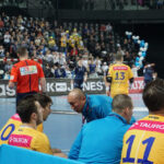 28.02.2016 2 Montpellier – Vive Tauron Kielce. Pierwsza część meczu / Robert Kusiej / Radio Kielce