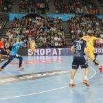 28.02.2016 2 Montpellier – Vive Tauron Kielce. Pierwsza część meczu / Robert Kusiej / Radio Kielce