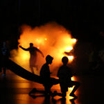 11.02.2016 Krisianstad. IFK-VTK. Pierwsza część meczu. Prezentacja IFK / Stanisław Blinstrub / Radio Kielce