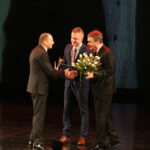 08.02.2016 Nagrody Miasta Kielce. Leszek Ciesek / Stanisław Blinstrub / Radio Kielce