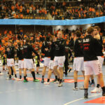 11.02.2016 Krisianstad. IFK-VTK. Pierwsza część meczu. Prezentacja IFK / Stanisław Blinstrub / Radio Kielce