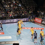 28.02.2016 Montpellier – Vive Tauron Kielce. Pierwsza część meczu. / Robert Kusiej / Radio Kielce