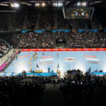 28.02.2016 Montpellier – Vive Tauron Kielce. Druga połowa meczu / Robert Kusiej / Radio Kielce