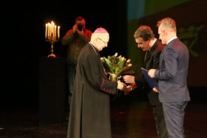 08.02.2016 Nagrody Miasta Kielce. bp. Kazimierz Ryczan / Stanisław Blinstrub / Radio Kielce