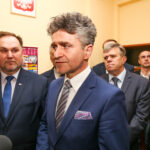 22.02.2015. Otwarcie Biura Poselskiego Bogdana Latosińskiego. Krzysztof Słoń / Stanisław Blinstrub / Radio Kielce