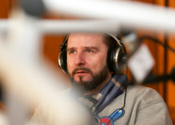 03.01.2016 Radio Kielce. Studio Polityczne. Piotr Liroy Marzec / Stanisław Blinstrub / Radio Kielce