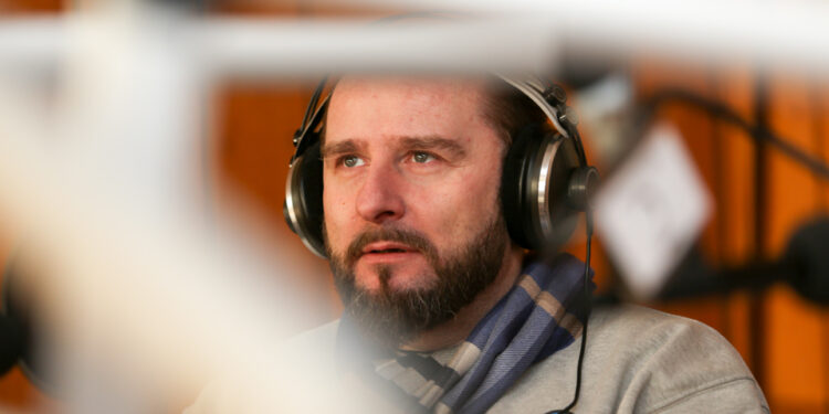 03.01.2016 Radio Kielce. Studio Polityczne. Piotr Liroy Marzec / Stanisław Blinstrub / Radio Kielce