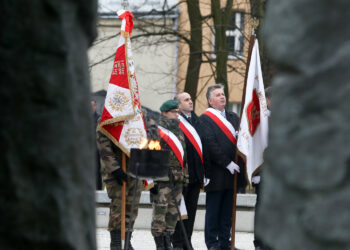 14.02.2016 Rocznica powstania Armii Krajowej. Uroczytsości w Kielcach. / Stanisław Blinstrub / Radio Kielce