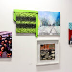 4.2.2016 Kielce. "Odmiana przez przypadki" to tytuł zbiorowej wystawy studentów I roku studiów doktoranckich Instytutu Sztuk Pięknych UJK w Kielcach / Wojciech Habdas / Radio Kielce