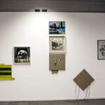 4.2.2016 Kielce. "Odmiana przez przypadki" to tytuł zbiorowej wystawy studentów I roku studiów doktoranckich Instytutu Sztuk Pięknych UJK w Kielcach / Wojciech Habdas / Radio Kielce