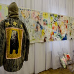 5.2.2016 Oblęgorek. Muzeum Henryka Sienkiewicza. Wystawa tkanin Jaśminy Parkity / Wojciech Habdas / Radio Kielce