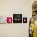 5.2.2016 Oblęgorek. Muzeum Henryka Sienkiewicza. Wystawa tkanin Jaśminy Parkity / Wojciech Habdas / Radio Kielce