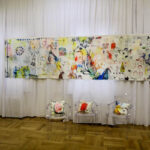 5.2.2016 Oblęgorek. Muzeum Henryka Sienkiewicza. Wystawa tkanin Jaśminy Parkity / Wojciech Habdas / Radio Kielce