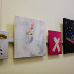 5.2.2016 Oblęgorek. Muzeum Henryka Sienkiewicza. Wystawa tkanin Jaśminy Parkity / Wojciech Habdas / Radio Kielce