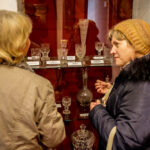 6.2.2016 Kielce. Zwiedzanie zbiorów Muzeum Narodowego przez osoby słabosłyszące i niedosłyszące. / Wojciech Habdas / Radio Kielce