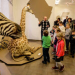 6.2.2016 Kielce. W Muzeum Narodowym przy ul. Orlej odbyły się warsztaty plastyczne dla dzieci. / Wojciech Habdas / Radio Kielce