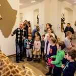 6.2.2016 Kielce. W Muzeum Narodowym przy ul. Orlej odbyły się warsztaty plastyczne dla dzieci. / Wojciech Habdas / Radio Kielce