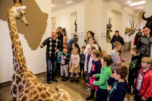 6.2.2016 Kielce. W Muzeum Narodowym przy ul. Orlej odbyły się warsztaty plastyczne dla dzieci. / Wojciech Habdas / Radio Kielce