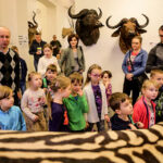 6.2.2016 Kielce. W Muzeum Narodowym przy ul. Orlej odbyły się warsztaty plastyczne dla dzieci. / Wojciech Habdas / Radio Kielce